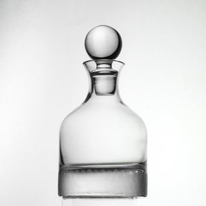 "Hive" Decanter - Handblown Honeycomb Hammered Spirit Decanter - 34oz/1000ml