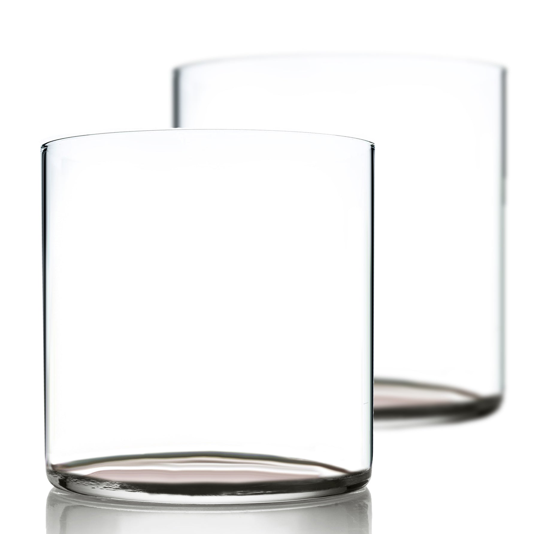 Custom Engraved Personalized Whiskey Glasses Set of 2 - Handmade