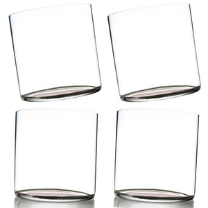 Ultra Thin Old Fashioned Whiskey Glasses