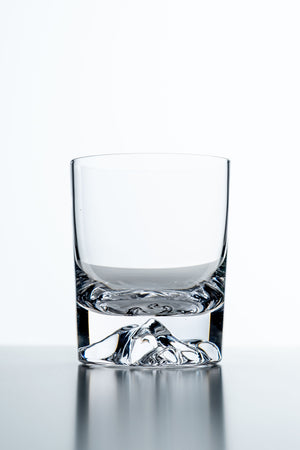 Foundation Glass | Weighted Mountain Base Old Fashioned Glasses - 10-ounce, Set of 2