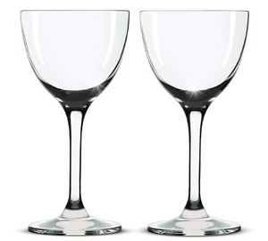 two pack of traditional nick and nora cocktail glasses from Amehla Co.