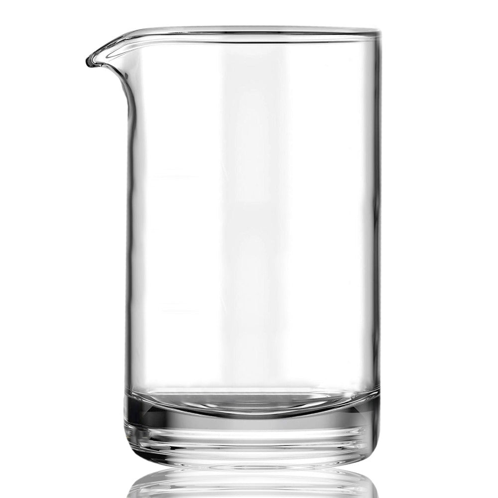 Handblown Seamless Plain Cocktail Yarai Mixing glass from Amehla Co. (550ml/ 18 ounce capacity)